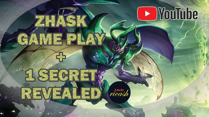 MVP Zhask Gameplay | Secret revealed | Tips & Tricks | Guide | Build | Spell | Items | MLBB Tutorial