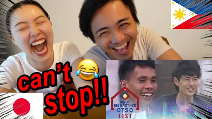 Japanese Reacts to "PBB OTSO List: The funny tandem of Fumiya and Yamyam in Pinoy Big Brother''