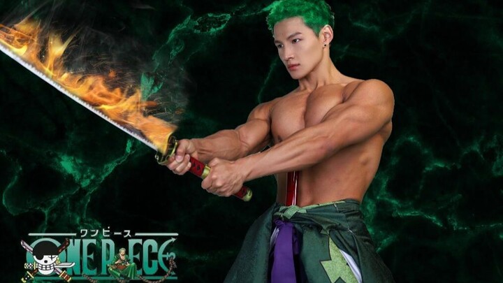 I have practiced for 1825 days to cosplay my favorite hero. Now Zoro's Shanghai branch is officially