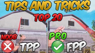 Top 20 Tips & Tricks in PUBG Mobile that Everyone Should Know (From NOOB TO PRO) Guide #6