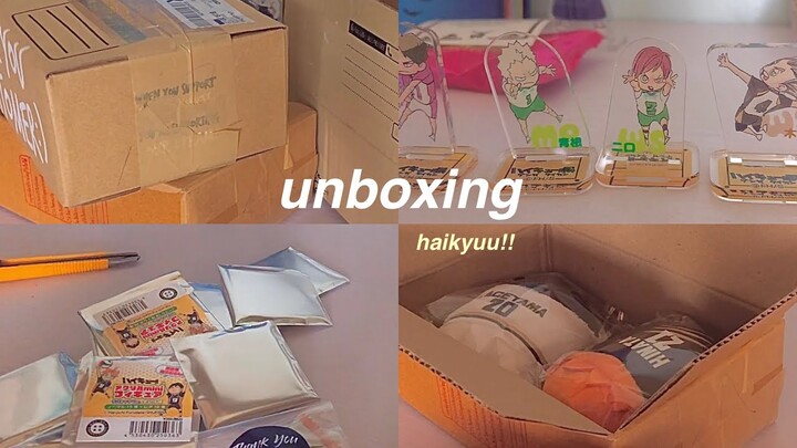 unboxing 01 | 🏐 haikyuu!! โนรุ มินิสแตน