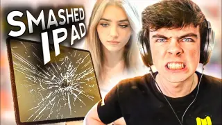 iFerg Smashed his iPad with his Girlfriend