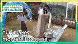 Yuri makes mozzarella cheese (Stars' Top Recipe at Fun-Staurant) | KBS WORLD TV 201222