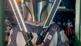 [Tampilan Putar Model Lightsaber] Ilmu pengetahuan populer tentang versi Darksaber, unboxing Hasbro 