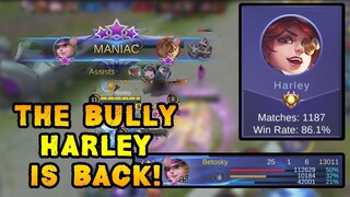 The Best Rotation When Playing Solo With Harley | Mobile Legends