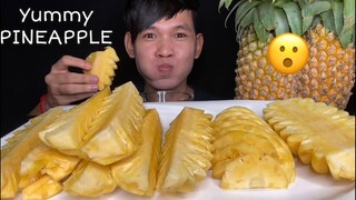 MUKBANG ASMR EATING PINEAPPLE WITH CHILI SALT | MukBang Eating Show ( Eat Delicious )