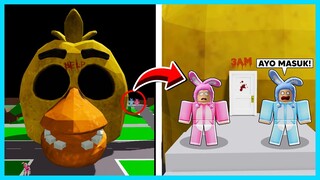 MIPAN & ZUZUZU Masuk Ke Dalam Kepala Animatronic Di Jam 3 Malam! CHICA HEAD - Roblox Roleplay