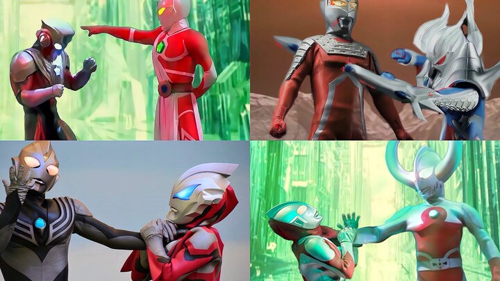 Inventory of 4 disobedient Ultramans, one was slapped by his brother, and the other killed his fathe