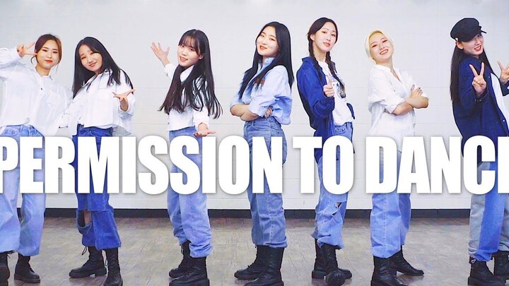 [Full version/mirror flip] Dance cover of BTS's "Permission to Dance"