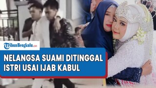 Nelangsa Suami Baru Ijab Kabul Istri Meninggal Dunia, Pengantin Tahan Sakit saat Salami Tamu