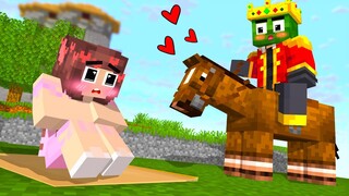 Monster School : Zombie x Squid Game POOR GIRL LOVE STORY - Minecraft Animation