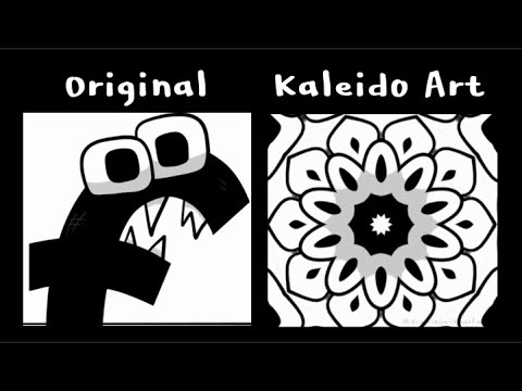 Alphabet Lore Epilogue  Original vs Kaleido Art @Mike Salcedo Alphabet Lore  Comparison - BiliBili