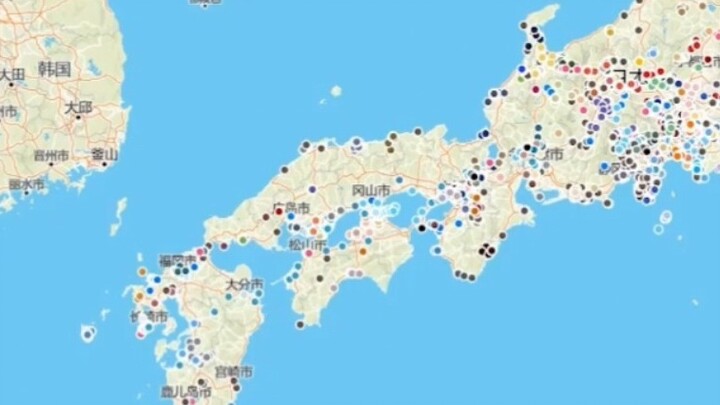 Probably the best anime game pilgrimage ACG map - website recommendation