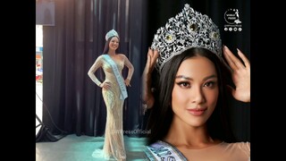 Kim Duyên với vương miện của Miss Universe Vietnam 2021 đại diện Việt Nam tại Hoa Hậu Hoàn Vũ 2021