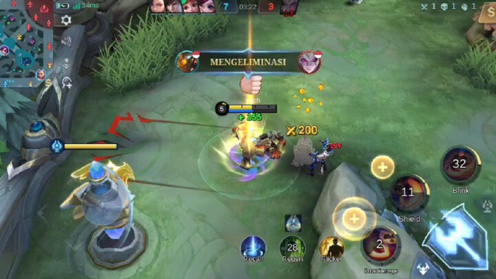 hero tier warior yg sering bikin outplay lawan