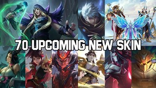 70 UPCOMING NEW SKIN MOBILE LEGENDS (Yu Zhong Legend & More New Skin) - Mobile Legends Bang Bang