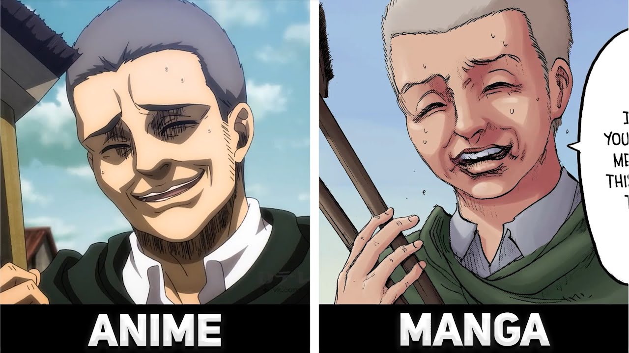 Manga Vs Anime Attack On Titan Season 4 Part 2 Episode 8 Bilibili