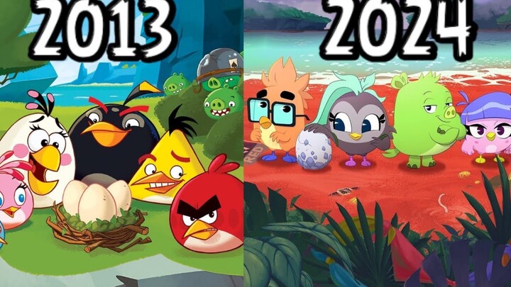 วิดีโอที่นับการ์ตูน Angry Birds ทั้งหมดจนถึงปัจจุบัน!