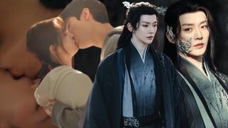 Gong Jun & Elaine Zhong kissing scenes in the new drama,DengWei revealed a crazy beautiful new look