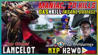 1 Hit Pharsa? Insane Lancelot Damage | Top Global Player Lanvelot