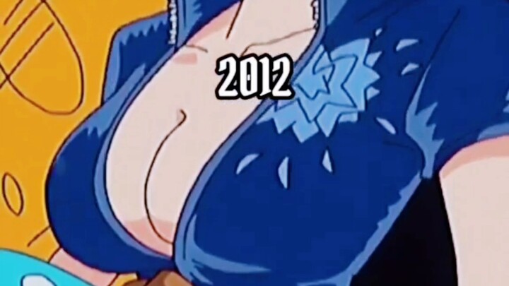 Nico Robin changes from 2001 to 2022