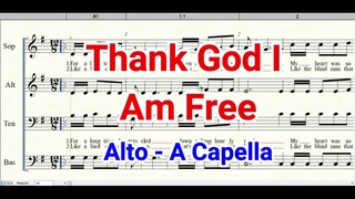 Thank God I Am Free | Alto | A Capella