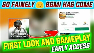 BATTLEGROUND MOBILE INDIA FIRST LOOK AND GAMEPLAY OF BGMI NEW UPDATE, NEW ROYAL PASS AND SEASON