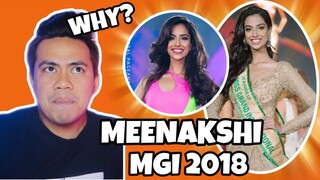 ATEBANG REACTION | MEENAKSHI CHAUDHARY MISS GRAND INTERNATIONAL 2018 1ST RUNNER-UP #mgi2018