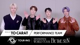 [TO CARAT] PERFORMANCE TEAM | BE THE SUN TOUR-ING