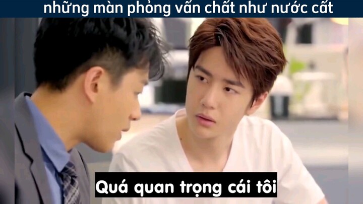 những màn phỏng vấn chất như nước cất