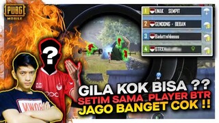 SATU TEAM SAMA PRO PLAYER TEMEN BTR RYZEN ?? ASLI JAGO BANGET MAINNYA !! - PUBG MOBILE