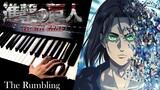[เปียโน] ผ่าพิภพไททัน Final Season OP2 "The Rumbling" (SiM) Piano Cover By Yu Lun