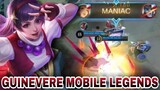 THE MOST USED ITEM BUILD FOR GUINEVERE | TOP GLOBAL | MANIAC | MOBILE LEGENDS