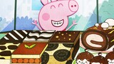 [Gambar Bermusik]Mukbang Kue Oleh Peppa Pig