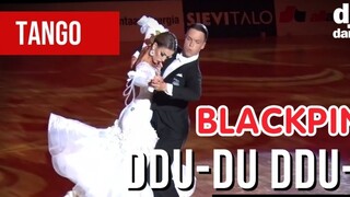 Cuộc thi nhảy Tango! Âm thanh nền BLACKPINK! Trận đấu tuyệt vời!