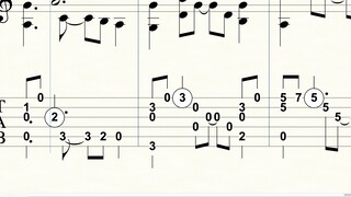 【Fingerstyle Guitar Tab】May Rain