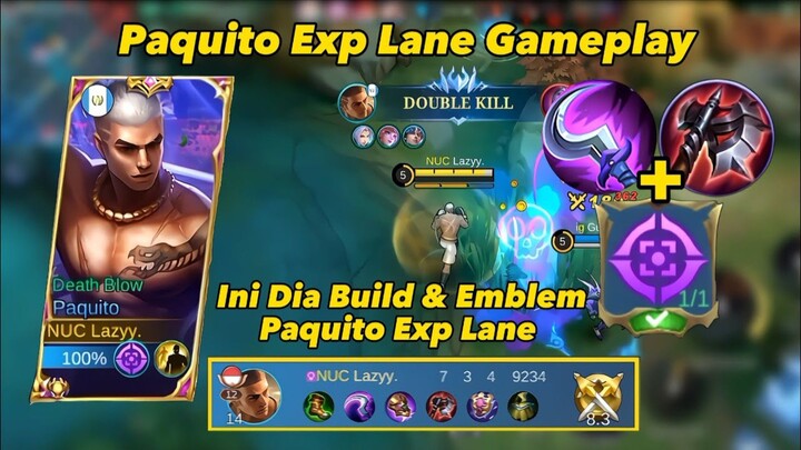 Paquito Exp Lane Gameplay