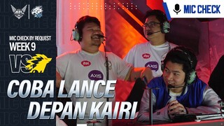 SANG SANG SING SING LANCE-NYA SI ANAVEL | #MICCHECK by Request VS ONIC MPL ID Season 13