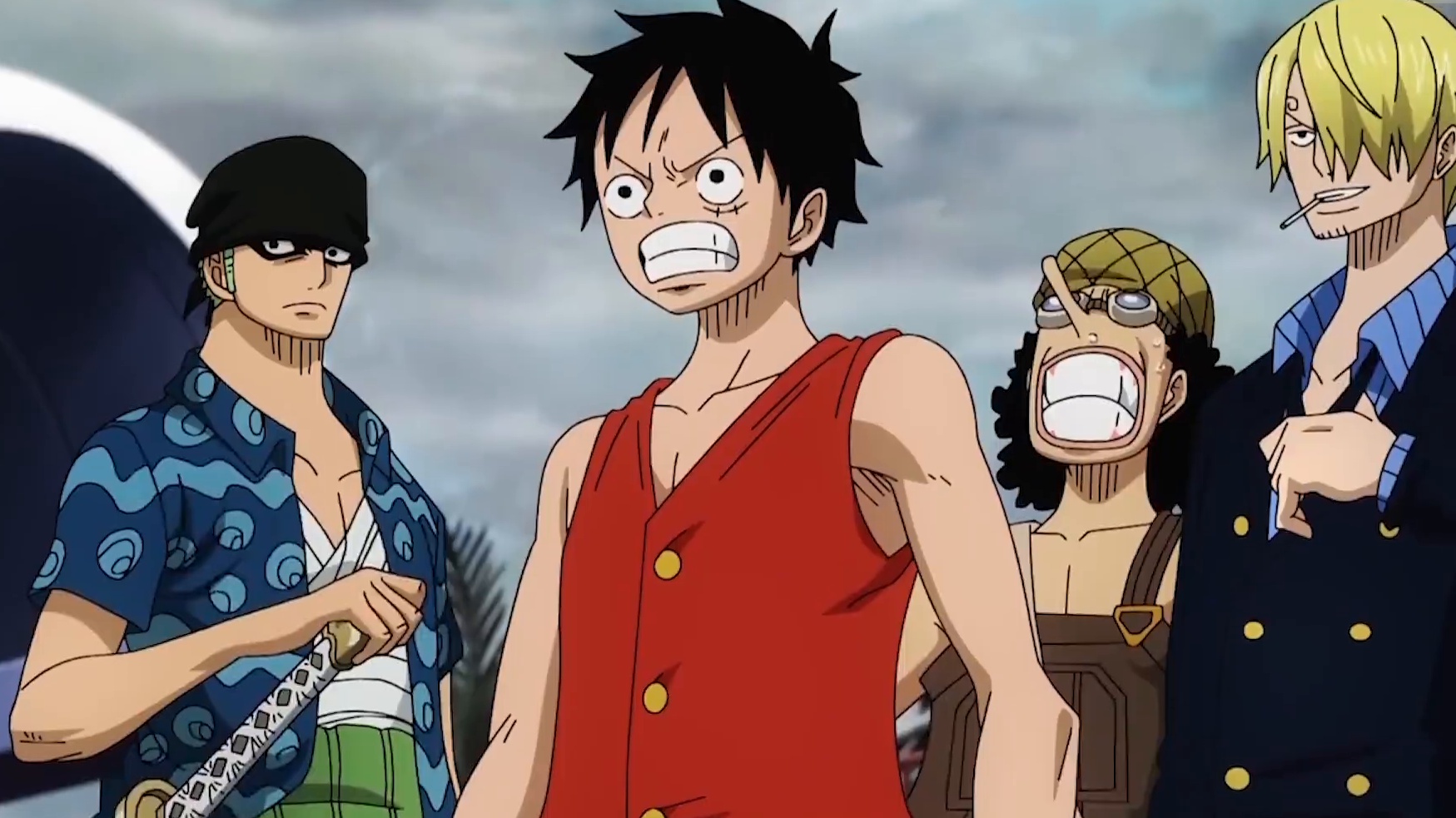 Luffy vs Arlong : Nami Cries - BiliBili