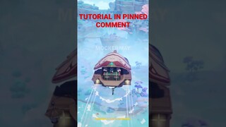 Flying Boat in Genshin Impact Bug #genshinimpact #shorts #genshin