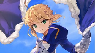 【Live2D】《Fate》Saber 亚瑟王 吾王 动态桌面