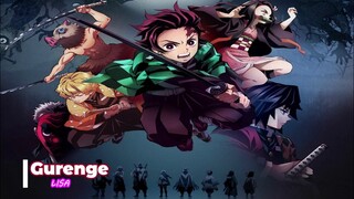 Demon Slayer [Kimetsu no Yaiba] OST | LiSA - Gurenge Lyrics (WishLyrics)