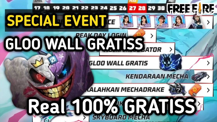SPESIAL EVENT GLOO WALL GRATIS REAL 100%