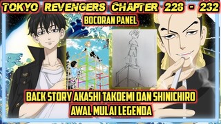 TOKYO REVENGERS CHAPTER 228 - 232 BACK STORY SHINICHIRO DAN AKASHI TAKEOMI - AWAL MULA SANG LEGENDA