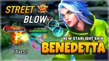 New Starlight Skin! Benedetta Best Build 2021 Gameplay by !THS! | Diamond Giveaway Mobile Legends