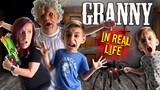 Granny Horror Game In Real Life (Spider and Playhouse Update) FUNhouse Fam