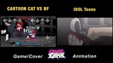 Cartoon Cat vs BF “TRAPPED MOUSE” | GAME x FNF Animation