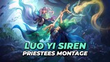 LUO YI SIREN PRIESTEES MONTAGE | MOST OVERPOWERED MAGE - MLBB