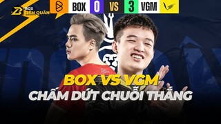 Tâm Điểm Giải Đấu: BOX vs VGM - CHẤM DỨT CHUỖI THẮNG ? | Box Liên Quân