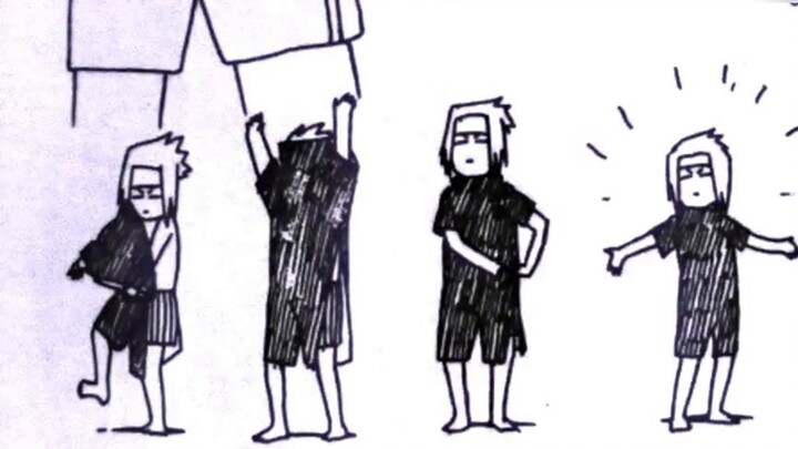 #Naruto Sasuke mặc áo liền quần như thế nào#Sasuke
